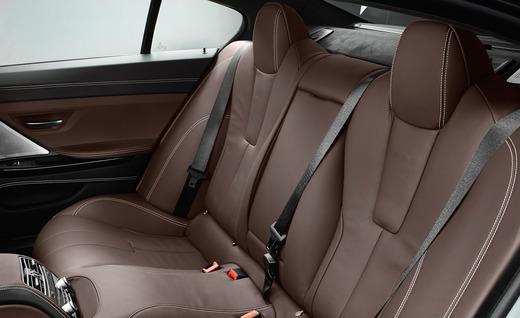 Roomy and space-generous - 2014 BMW M6 Gran Coupe