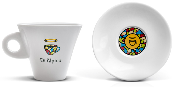 Cup and saucer set - Di Alpino