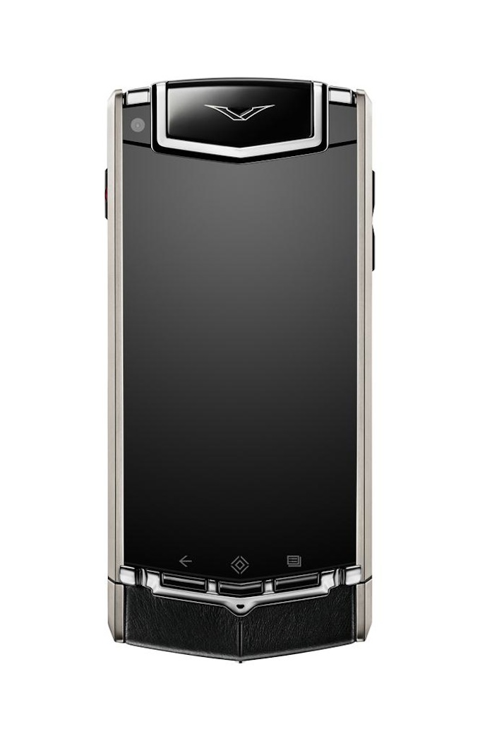 Durable titanium body - Vertu Ti Android