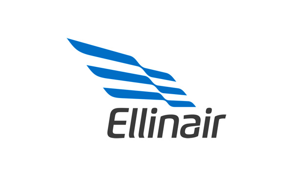 Ellinair - Airline brand Logo
