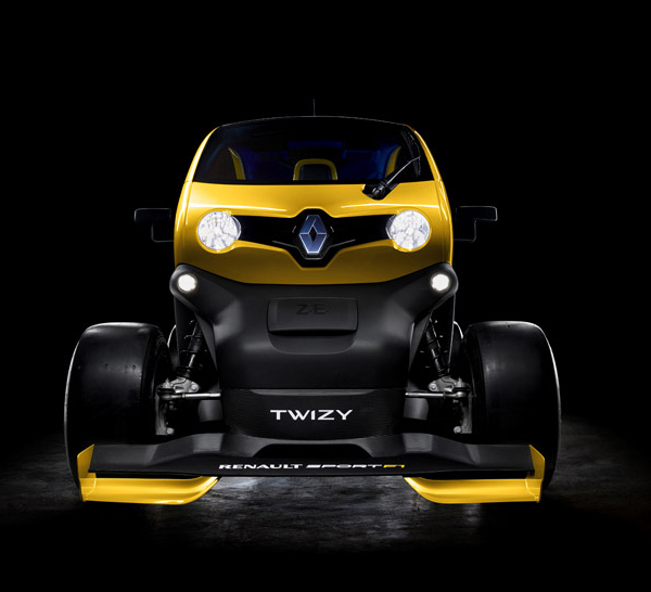 From the front - Twizy Sport F1