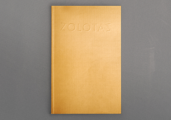 Cover of the Zolotas Catalogue