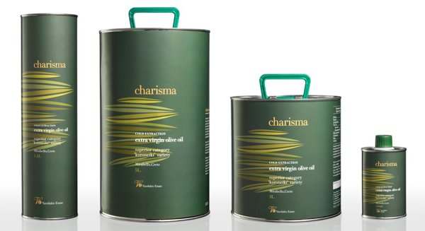 Charisma - Canned olive oil.