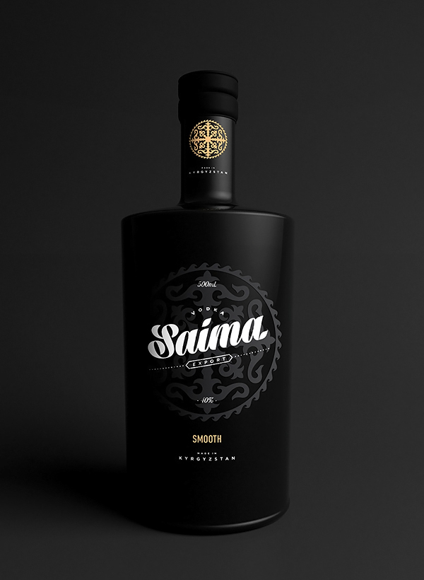 Saima Vodka - Black 01