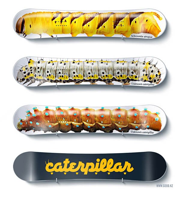 Caterpillar Snowboard by Good.KZ