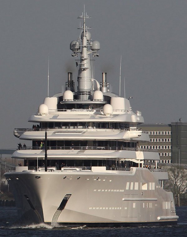 Roman Abramovich's Mega Yacht - Eclipse 