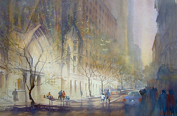 Watercolor Paintings By Thomas Schaller