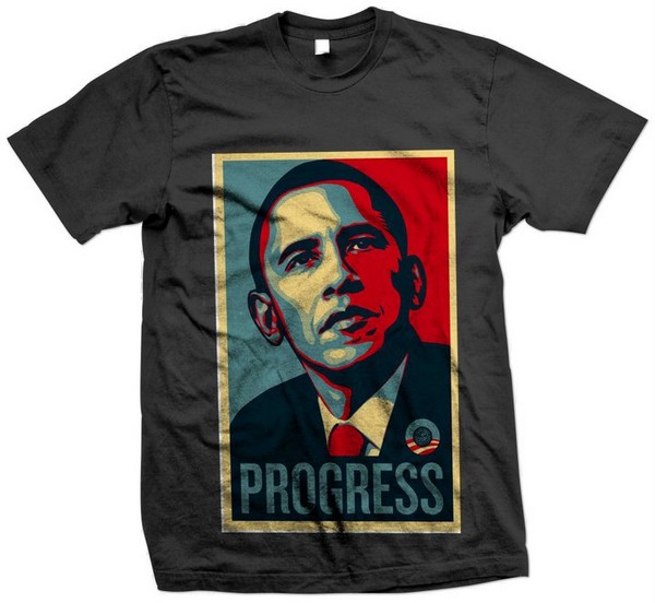 Barack Obama Progress; design by rkoyuki