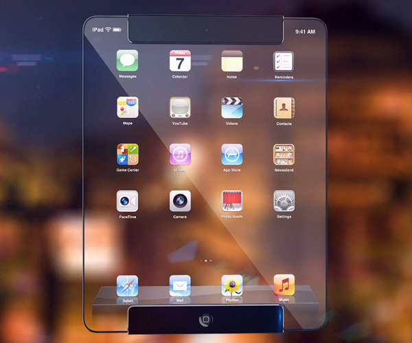 Next iPad - A perfect backdrop for your apps.
