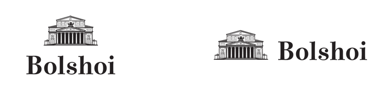 The Logo for small prints - Bolshoi Theater