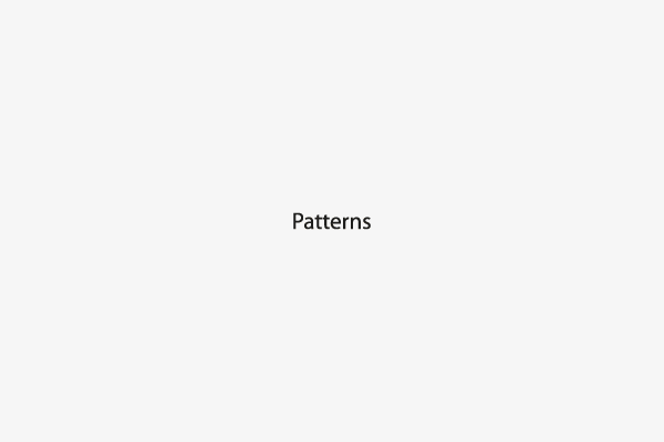 Patterns used.