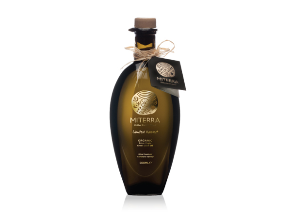 Miterra - On a bottle of olive oil